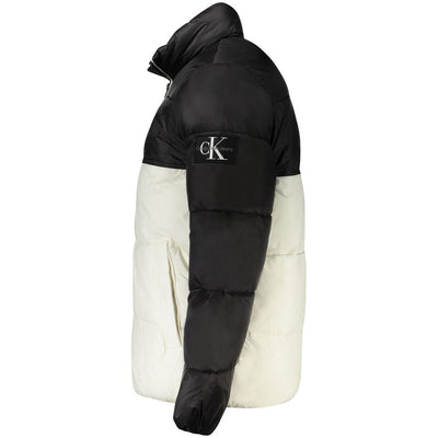 Veste homme en polyester blanc Calvin Klein