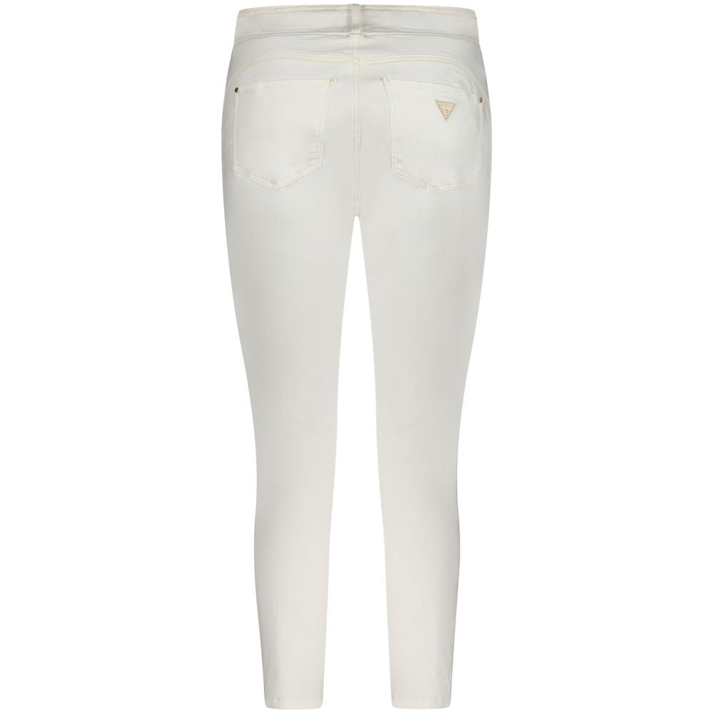 Guess Jeans Witte Katoenen Damesjeans