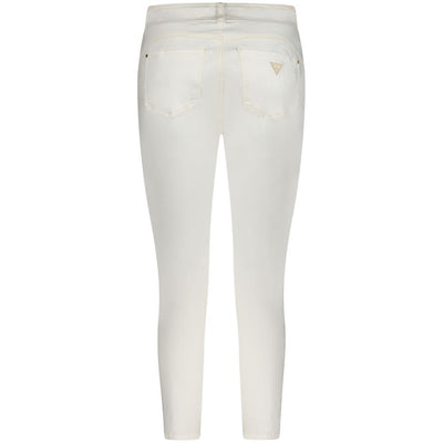 Guess Jeans Witte Katoenen Damesjeans