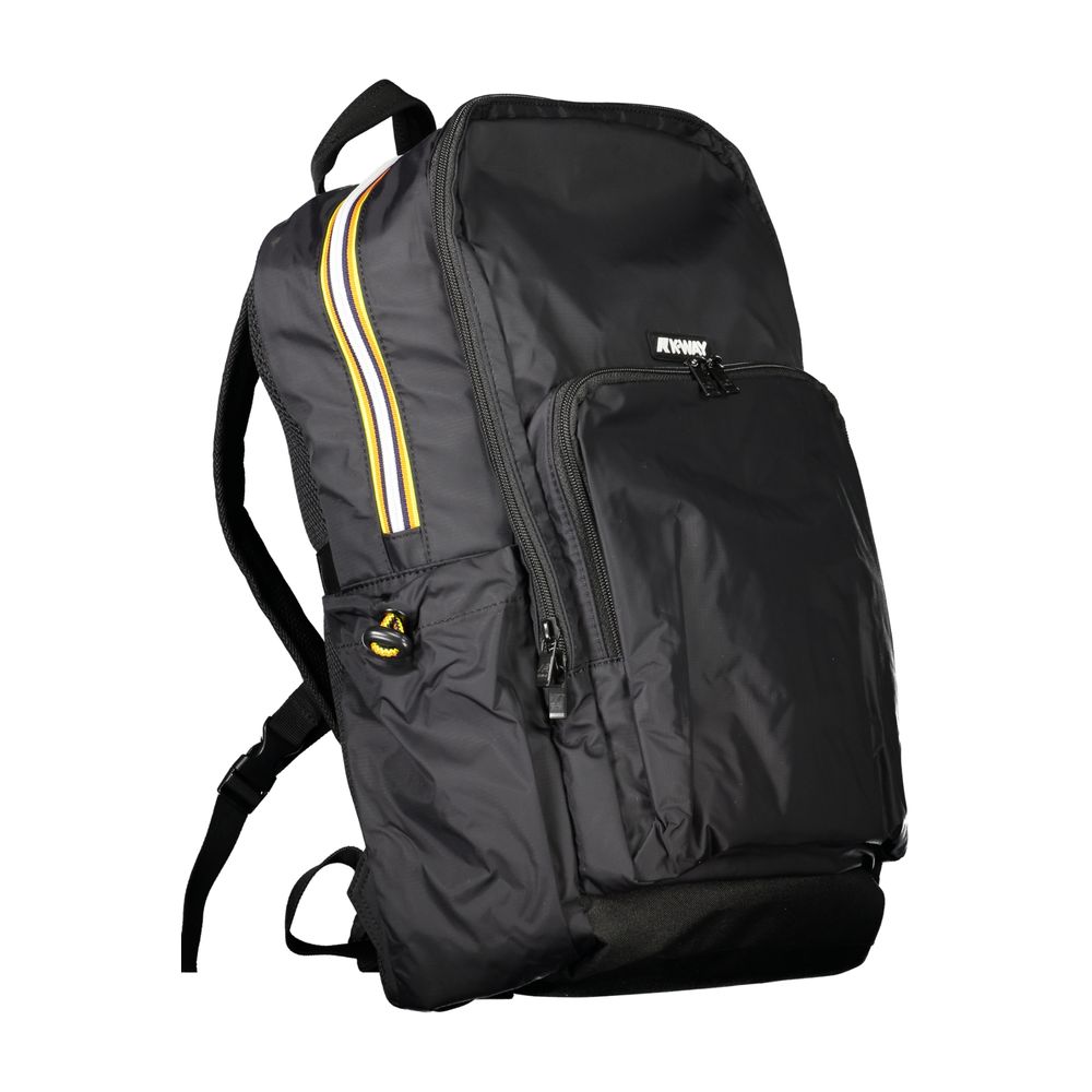 Sac à dos K-WAY en polyamide noir pour homme