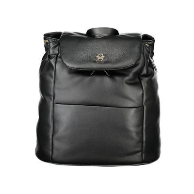 Tommy Hilfiger Zwarte Polyester Dames Rugzak