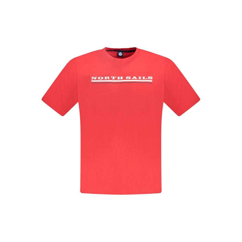 T-shirt North Sails en coton rouge pour homme