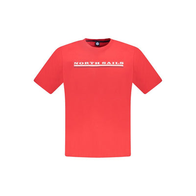 T-shirt North Sails en coton rouge pour homme