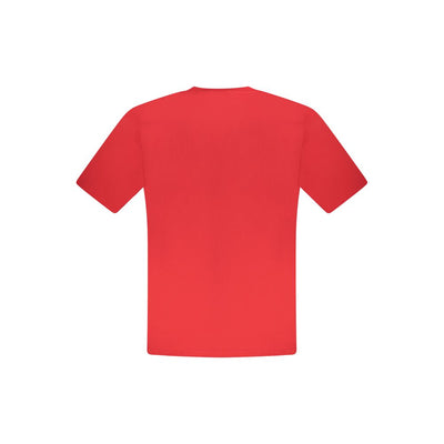 North Sails Red Cotton Men T-Shirt