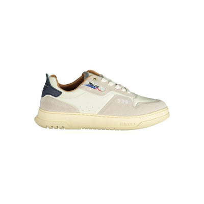 Baskets Blauer en polyéthylène blanc pour hommes