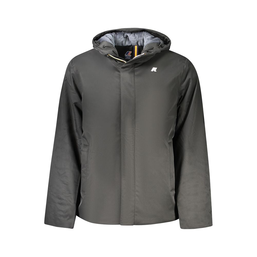 K-WAY Zwart Polyester Herenjack
