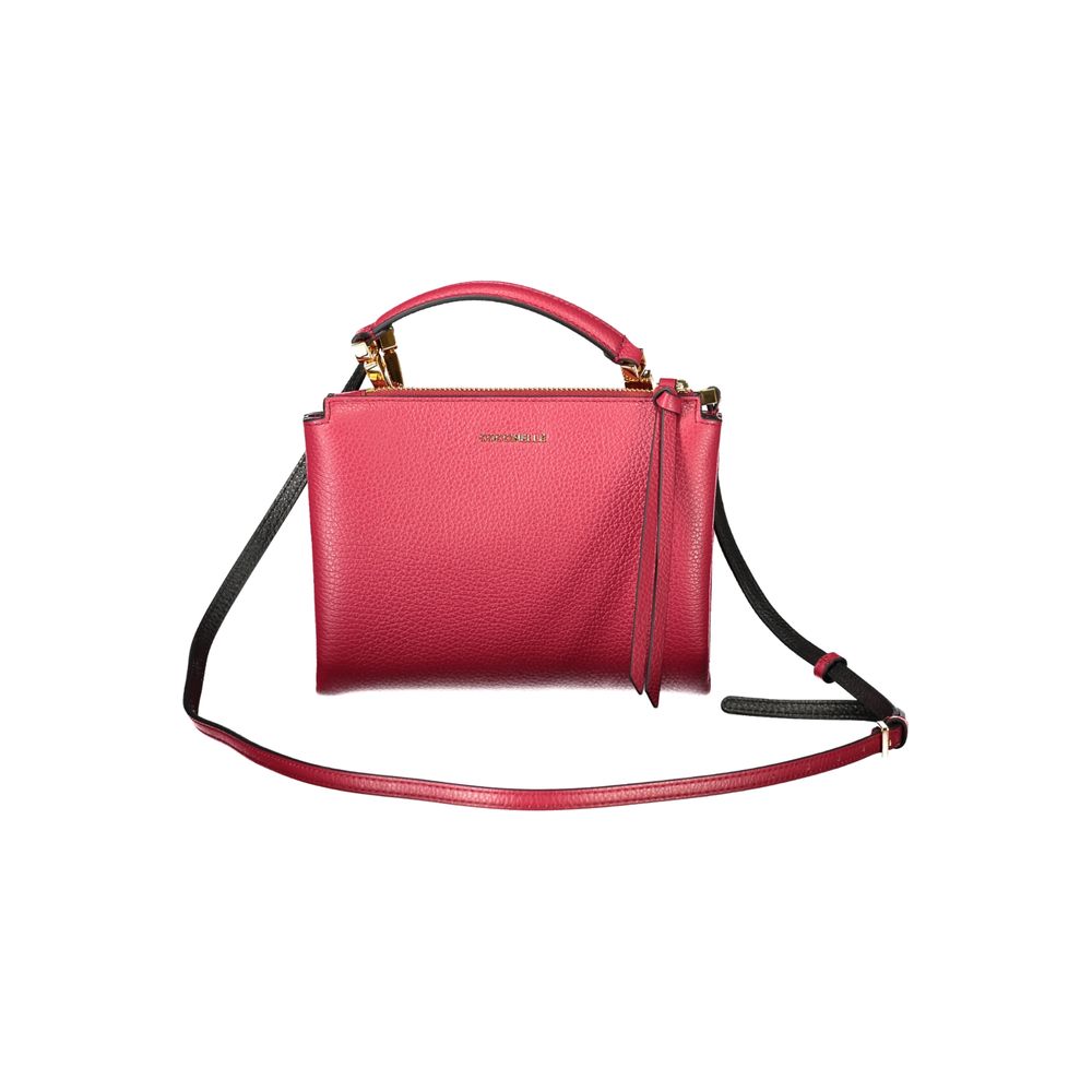 Sac à main Coccinelle en cuir rouge pour femme