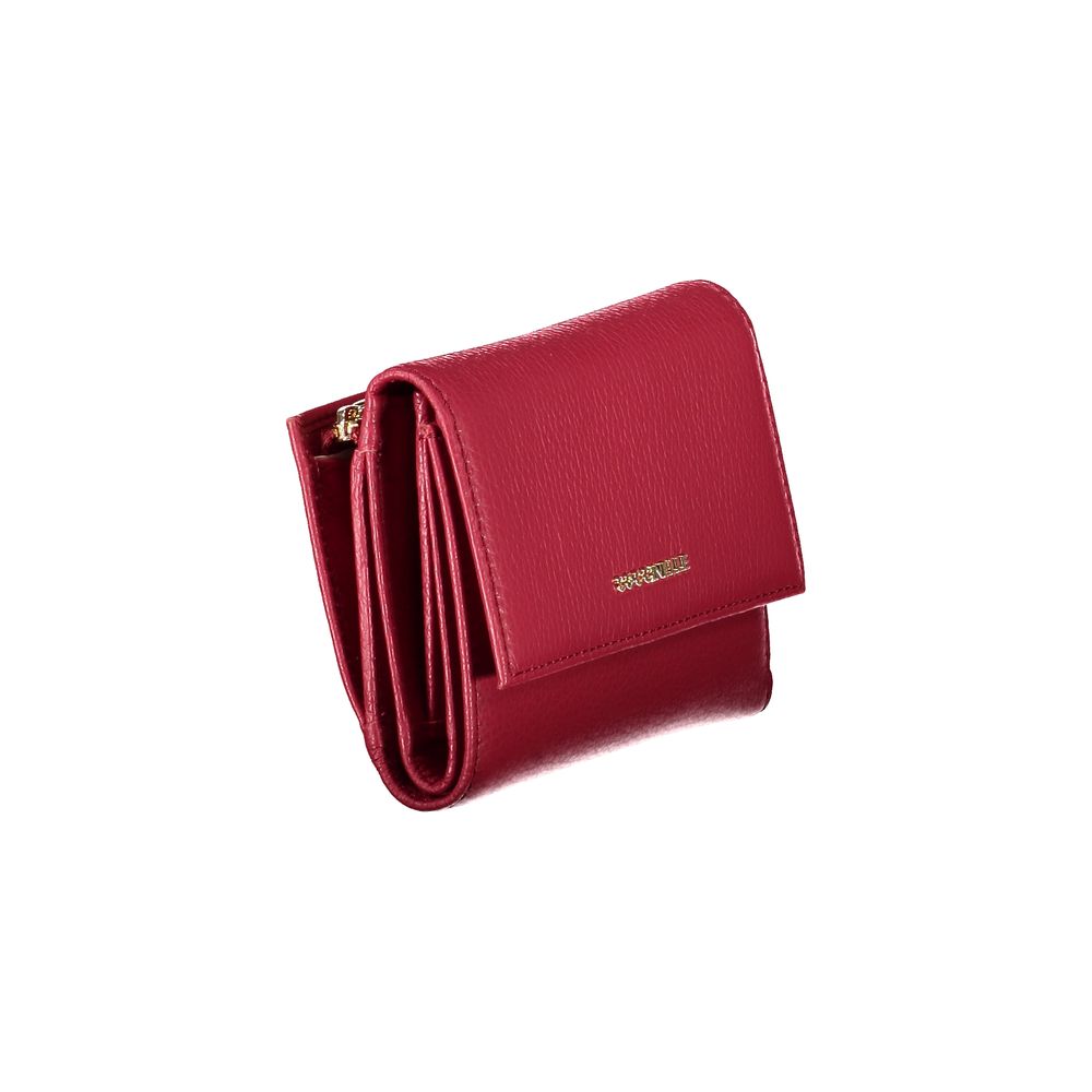 Portefeuille femme en cuir rouge Coccinelle