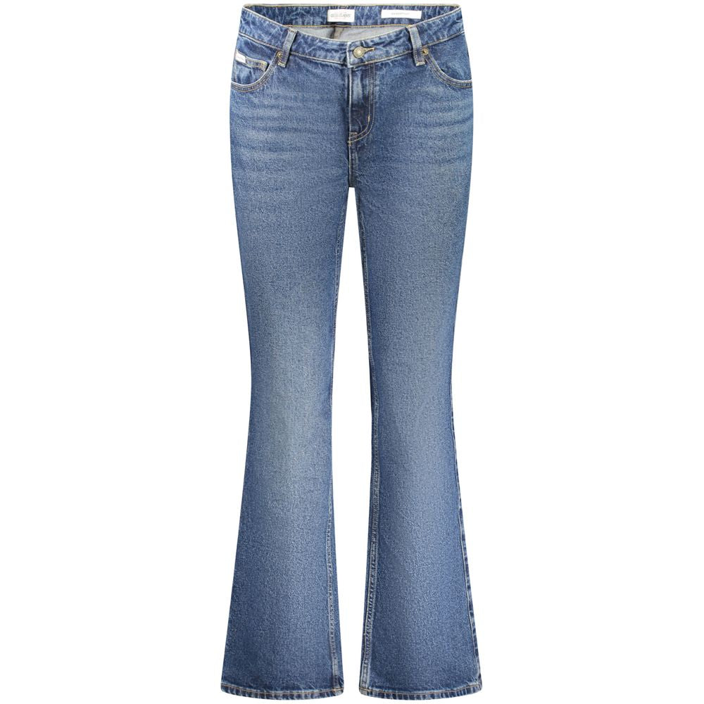 Guess Jeans Blauwe Katoenen Jeans &amp; Broek