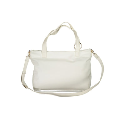 Sac à main en polyéthylène blanc Mario Valentino
