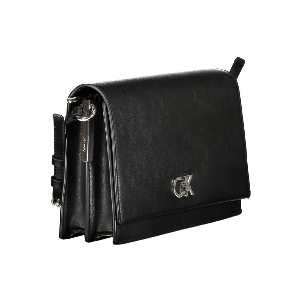 Sac à main Calvin Klein en polyester noir pour femme