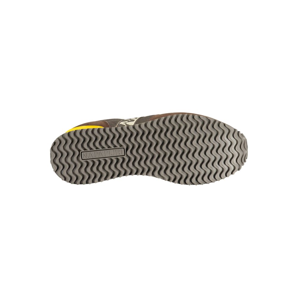 Baskets Napapijri en polyester marron