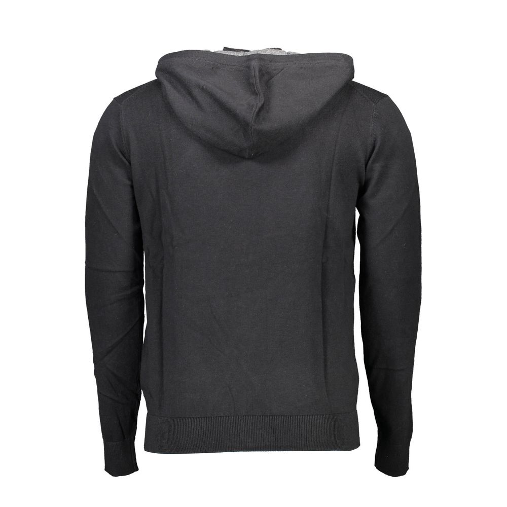 Cardigan noir en coton pour homme US POLO ASSN.