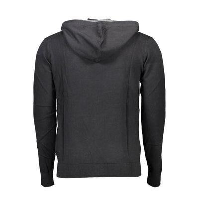 Cardigan noir en coton pour homme US POLO ASSN.