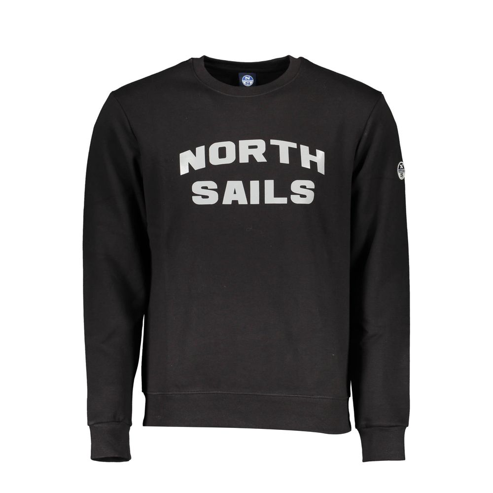 Pull en coton noir North Sails pour homme