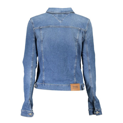 Tommy Hilfiger blauwe katoenen jassen en jassen