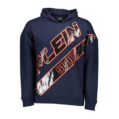 Pull Plein Sport en coton bleu pour homme