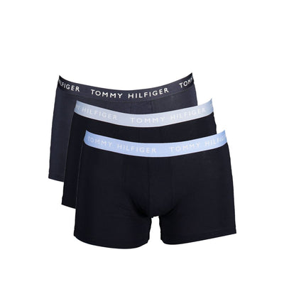 Tommy Hilfiger Zwarte Katoenen Heren Boxer Trio Pack