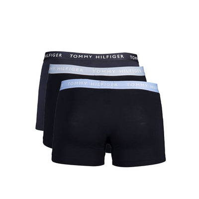 Tommy Hilfiger Zwarte Katoenen Heren Boxer Trio Pack