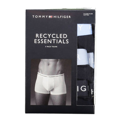 Tommy Hilfiger Zwarte Katoenen Heren Boxer Trio Pack