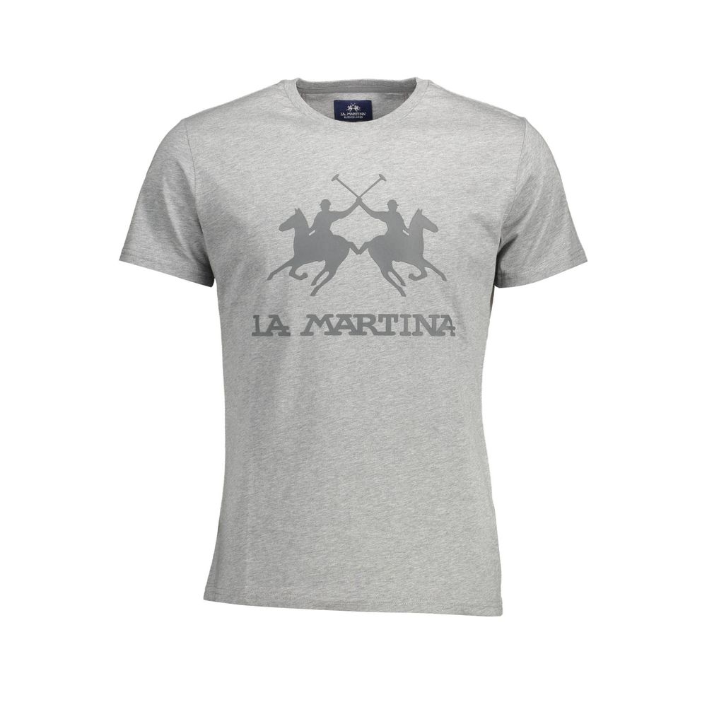La Martina Bruin Katoenen Heren T-shirt