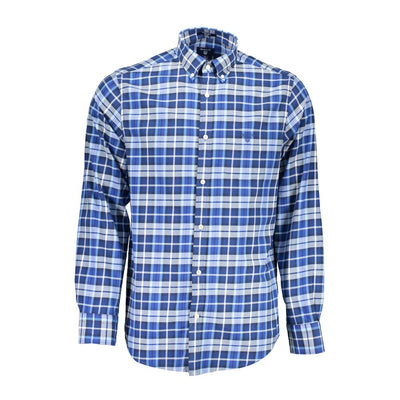 Chemise homme en coton bleu Gant