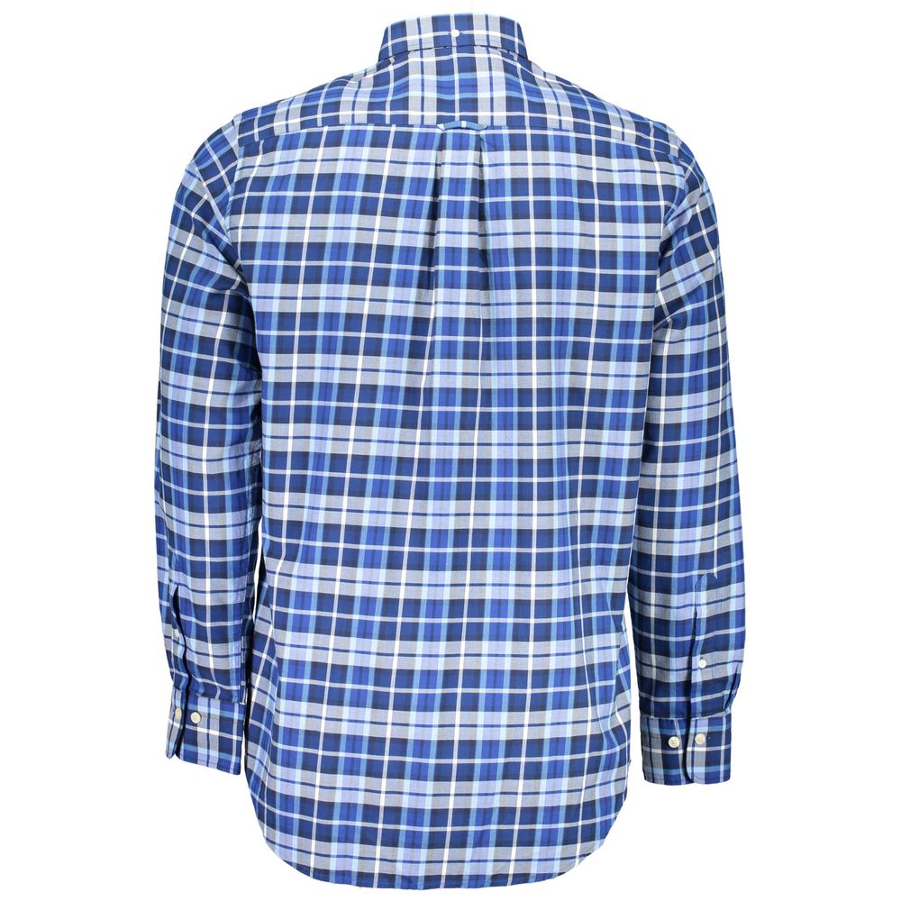 Chemise homme en coton bleu Gant