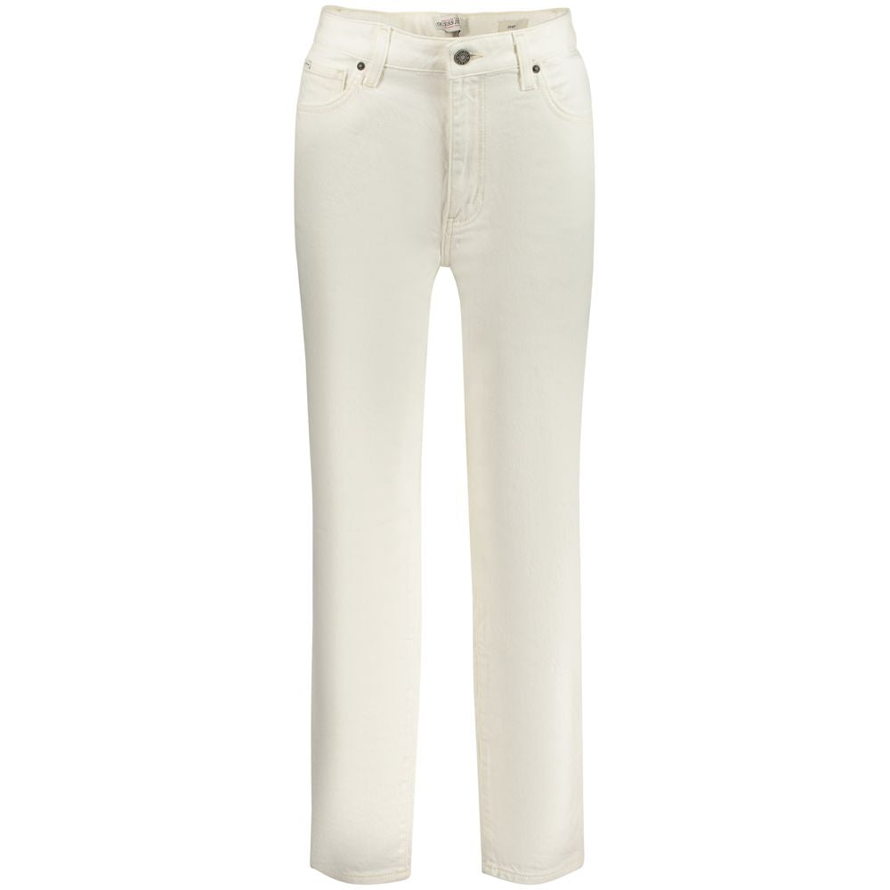 Guess Jeans Jean blanc en coton pour femme