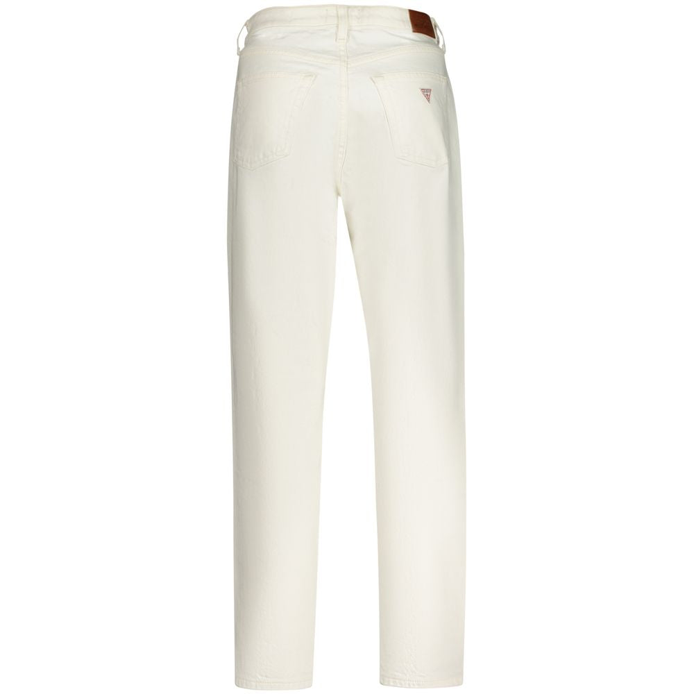 Guess Jeans Jean blanc en coton pour femme