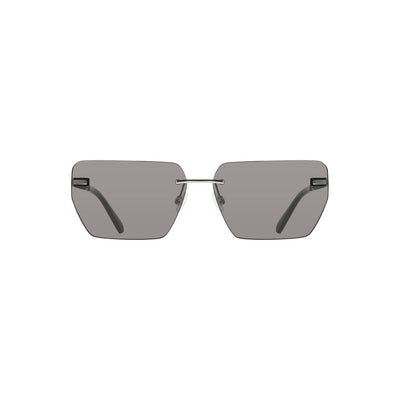 Calvin Klein Gray Metal Men Sunglass