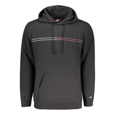 Pull Tommy Hilfiger en coton noir pour homme