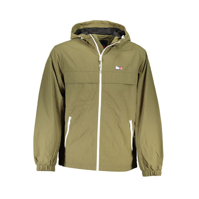 Veste homme Tommy Hilfiger en nylon recyclé vert