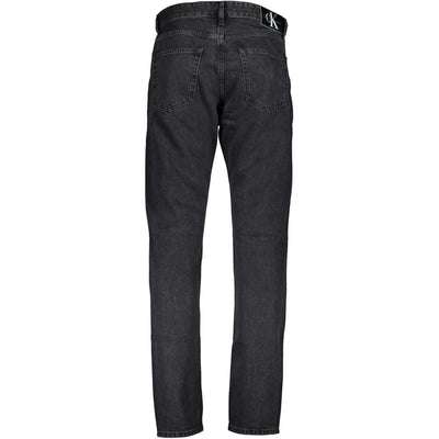 Calvin Klein Zwarte Katoenen Herenjeans