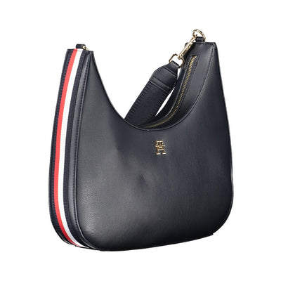 Tommy Hilfiger blauwe polyester handtas