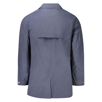K-WAY Blauw Polyamide Herenjack