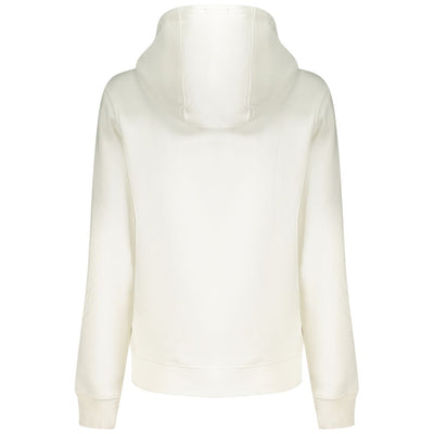 Tommy Hilfiger Witte Katoenen Dames Capuchontrui