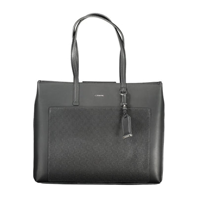 Sac à main Calvin Klein en polyester noir pour femme