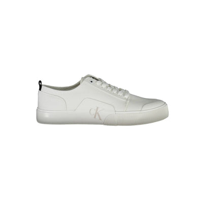 Calvin Klein Witte Katoenen Heren Sneaker