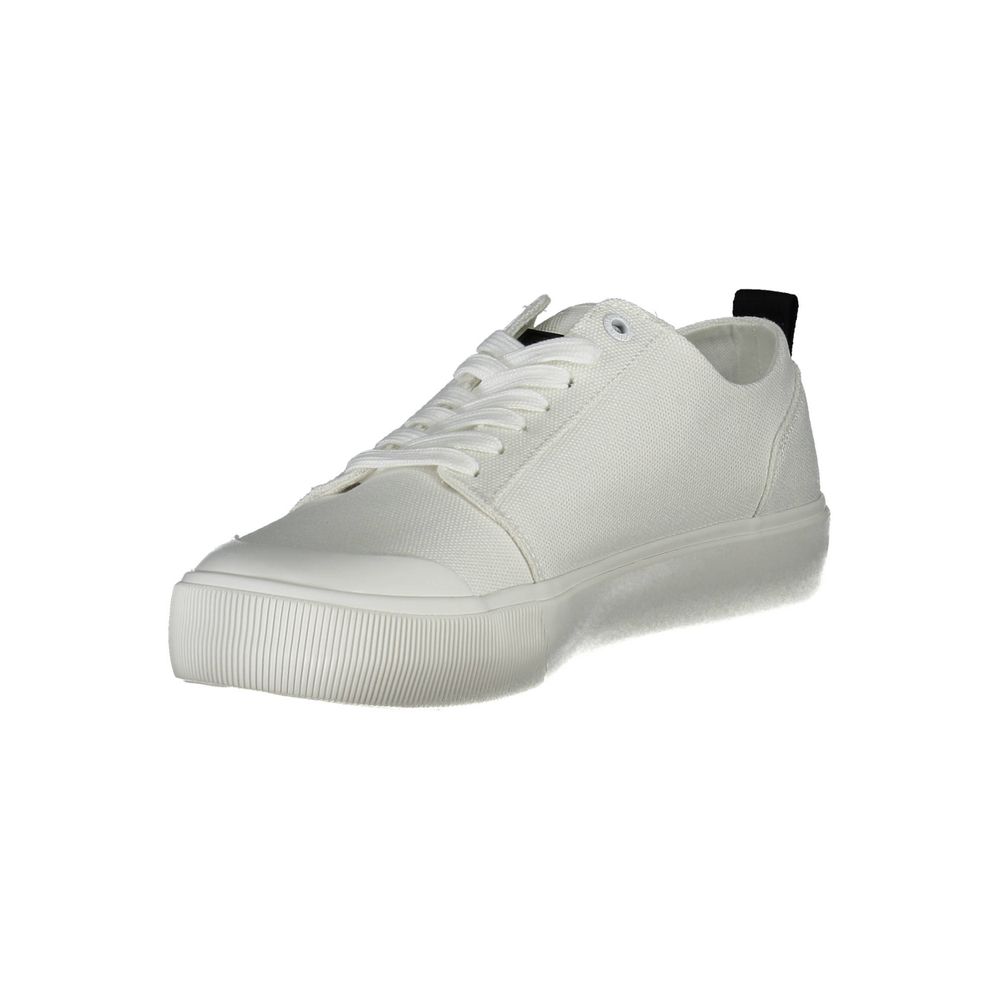Calvin Klein Witte Katoenen Heren Sneaker