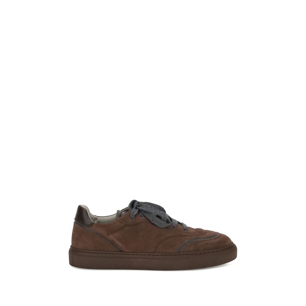 Brunello Cucinelli suède sneakers