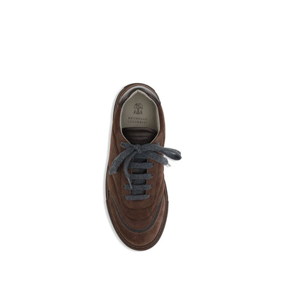 Brunello Cucinelli suède sneakers