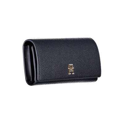 Tommy Hilfiger Blauwe Polyethyleen Dames Portemonnee