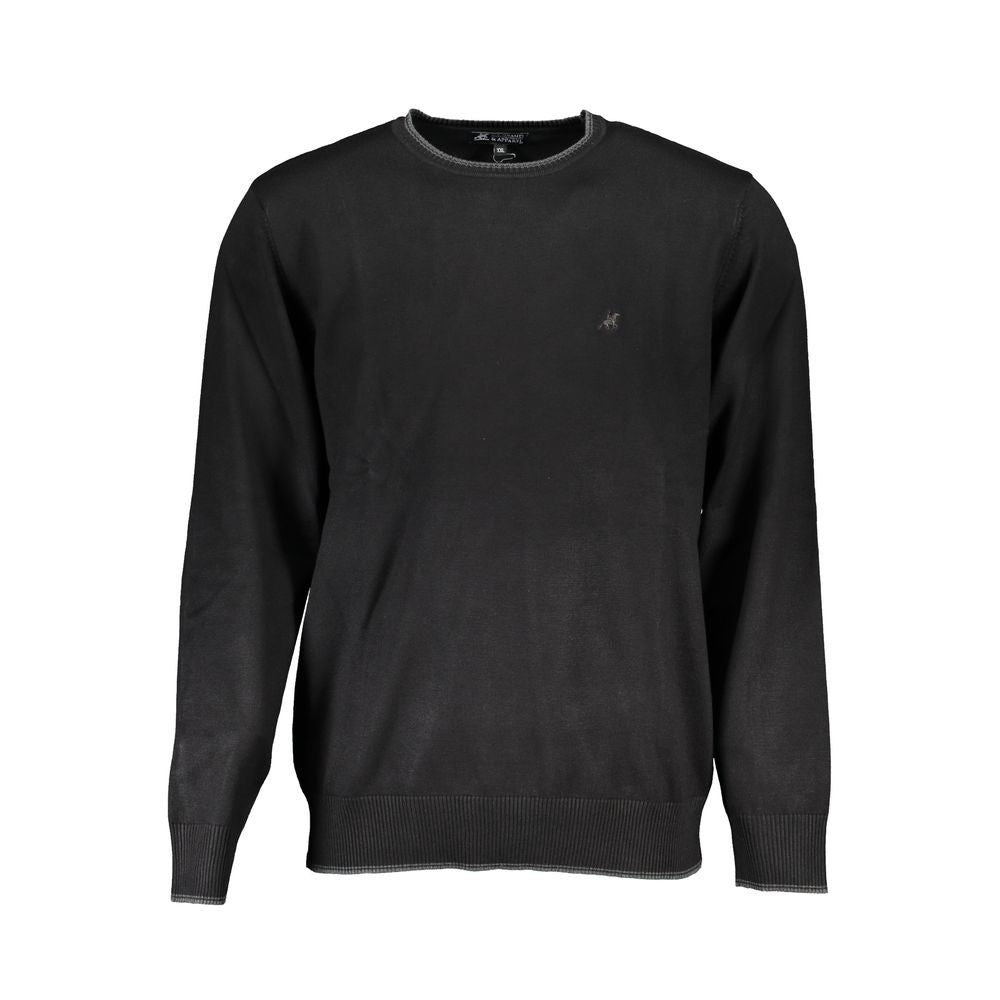 US Grand Polo Zwarte Nylon Trui
