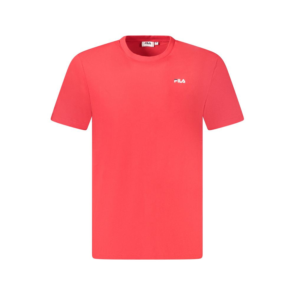 T-shirt en coton rouge Fila