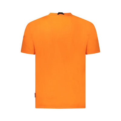 Napapijri Oranje Katoenen Heren T-shirt