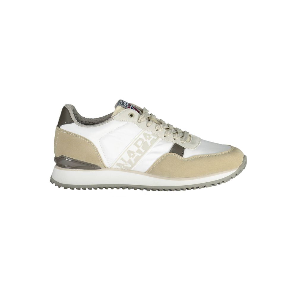 Napapijri witte polyester heren sneaker