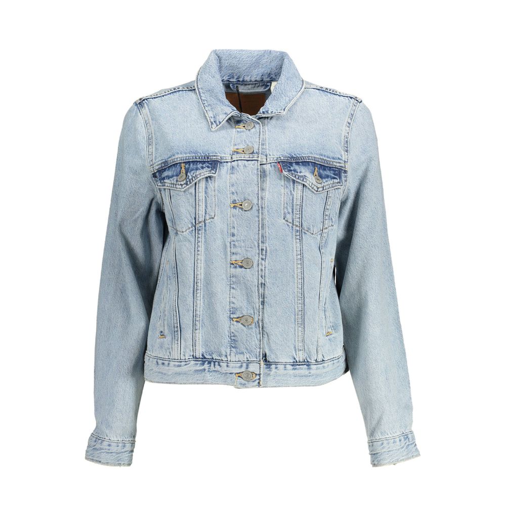 Levi's lichtblauwe katoenen damesjas