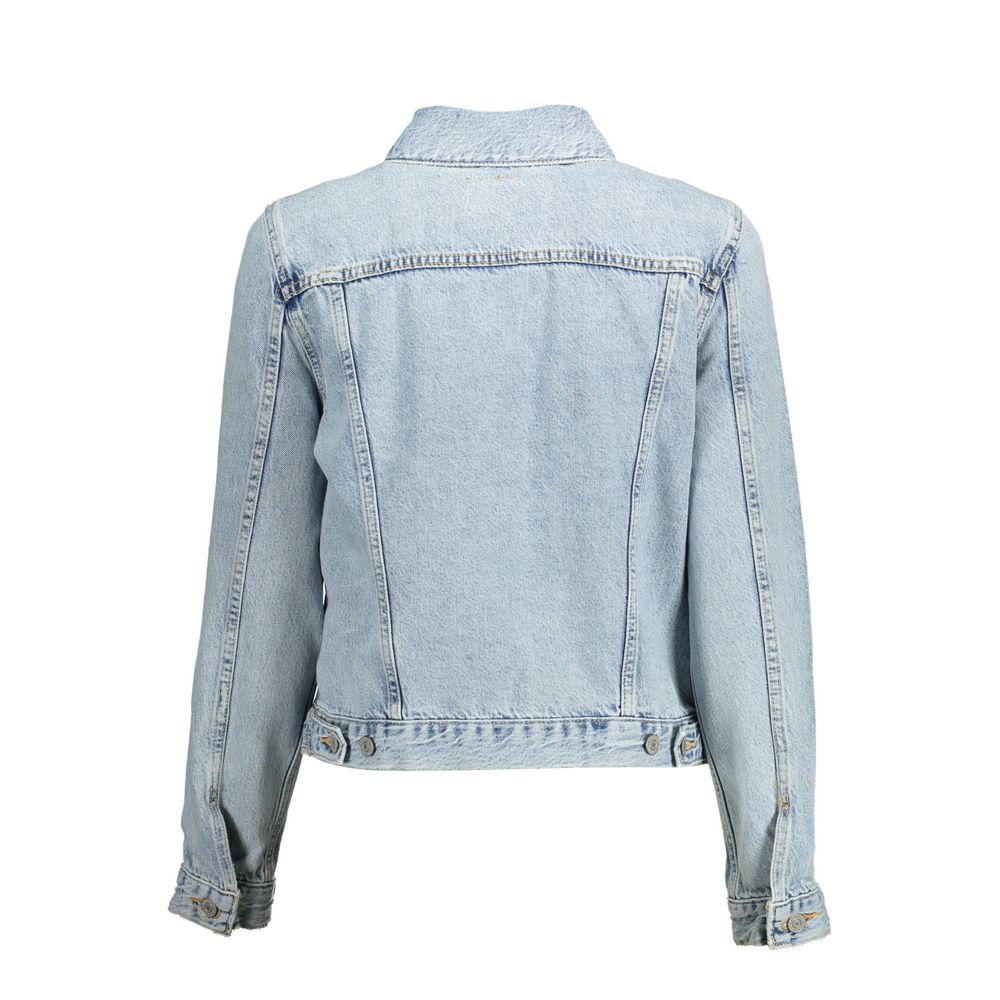 Levi's lichtblauwe katoenen damesjas
