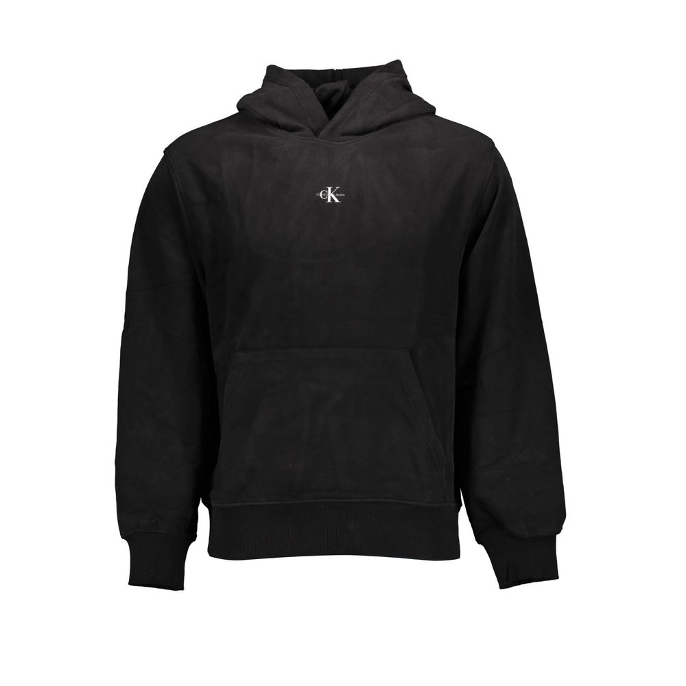 Pull en coton noir Calvin Klein pour homme