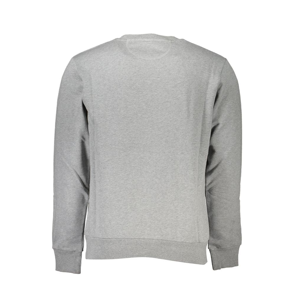 La Martina Grijs Katoenen Heren Sweatshirt